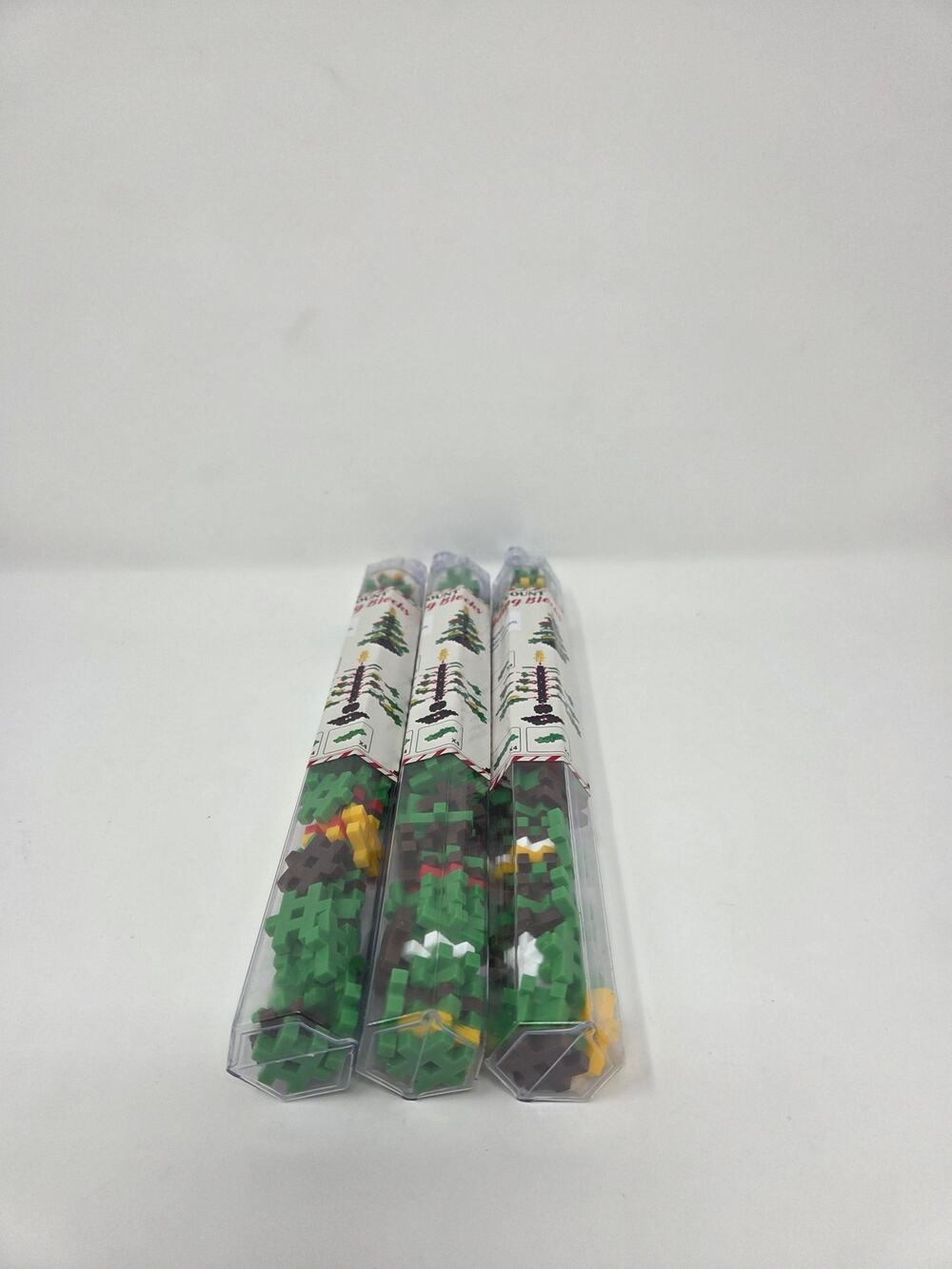 Christmas Tree Hashtag Building Blocks Set of 3